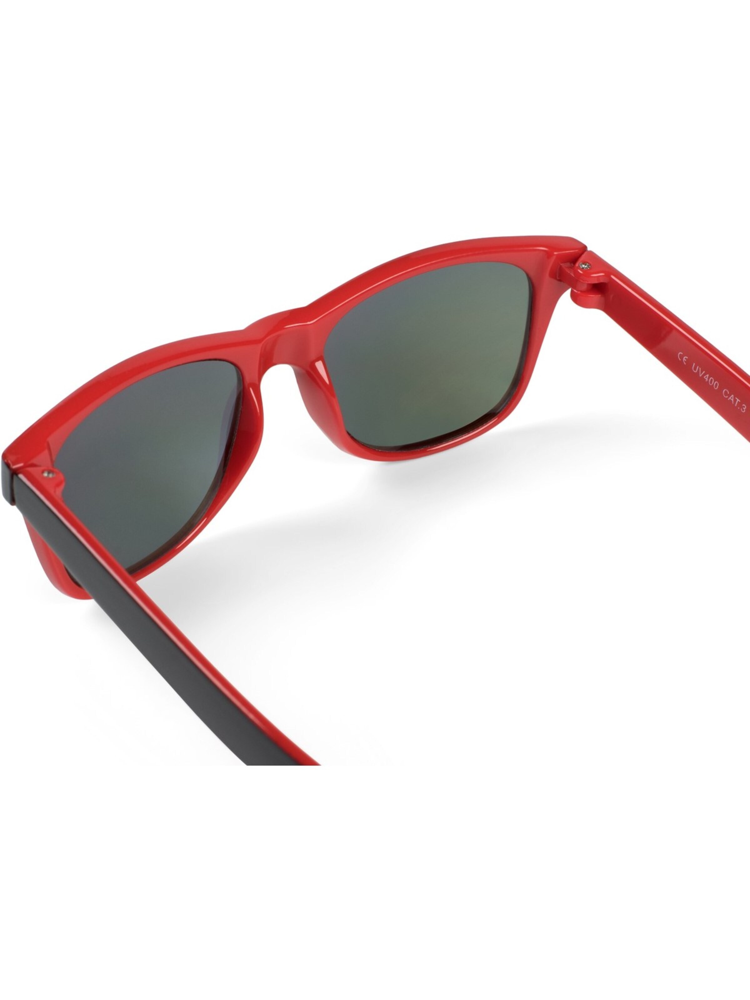 styleBREAKER Sunglasses 'Kinder Sonnenbrille Nerd Style' in Red
