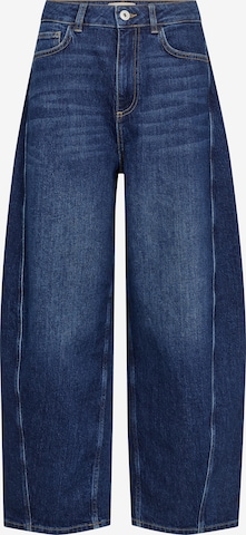 Barrel Jean 'MMCindy Draciel' MOS MOSH en bleu : devant