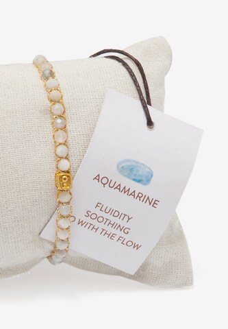 Samapura Jewelry Armband 'Aquamarin' in Mischfarben
