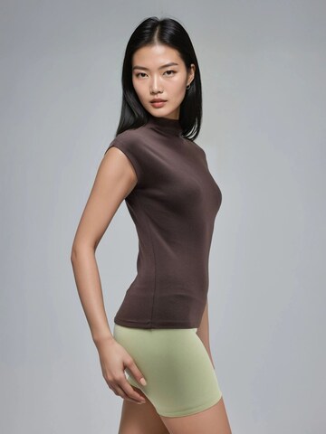 Busem Blouse in Bruin