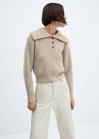 MANGO Pullover 'Canvi' i brun: forside