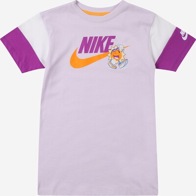 Suknelė iš Nike Sportswear, spalva – pastelinė violetinė / tamsiai violetinė / oranžinė / balta, Prekių apžvalga