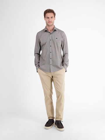 LERROS Regular fit Button Up Shirt in Brown