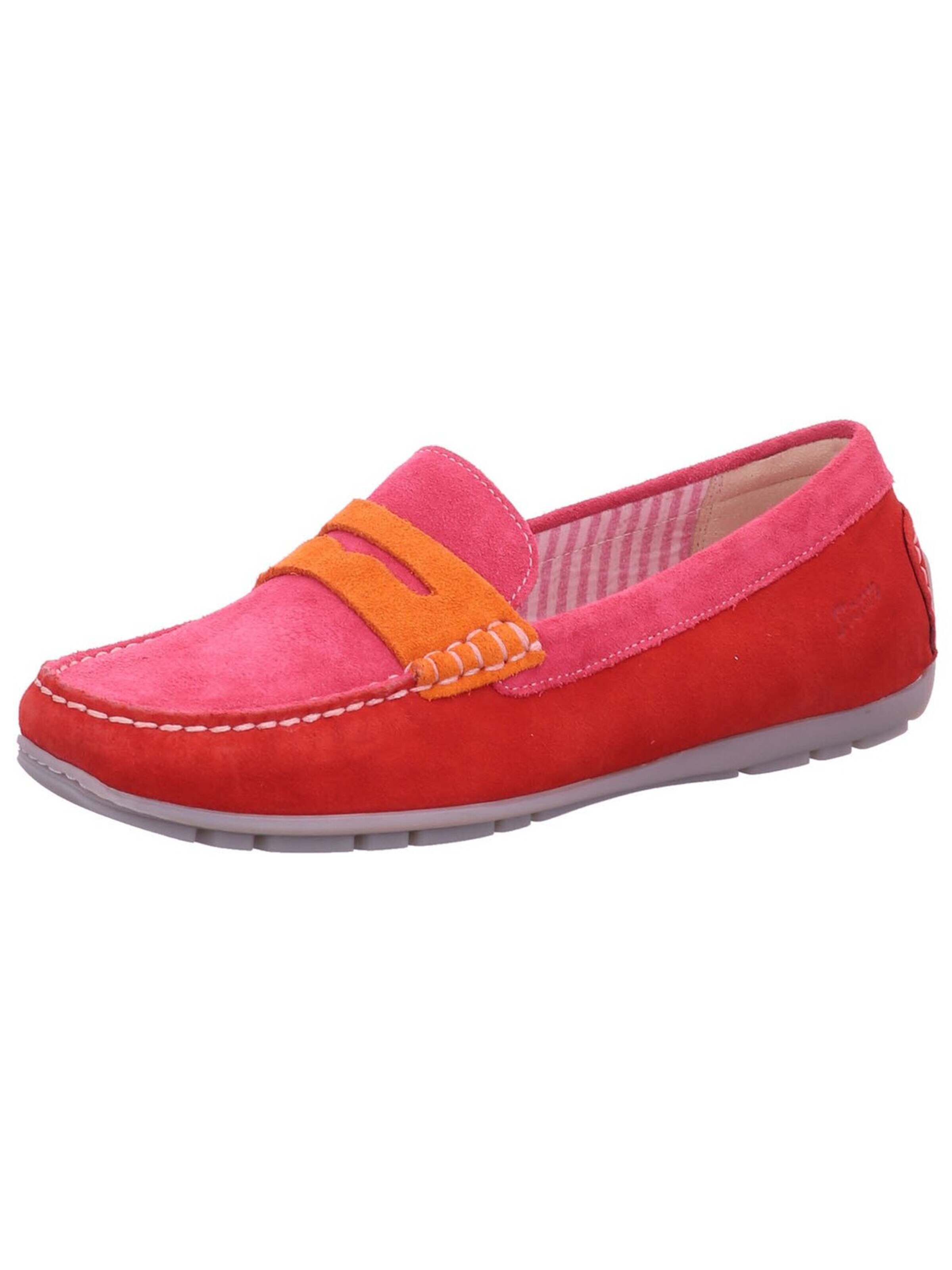 SIOUX Slip-on '68671' in Rood: voorkant