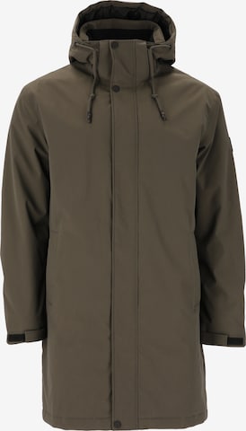 Whistler Parka 'Volcan' in Grün: Vorderseite