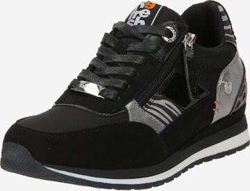 Refresh Platform trainers in Black: front