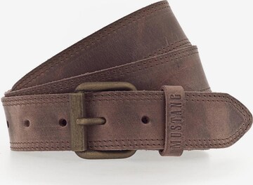 Ceinture MUSTANG en marron : devant