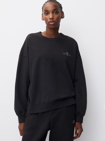 Pull&Bear Sweatshirt in Grijs: voorkant