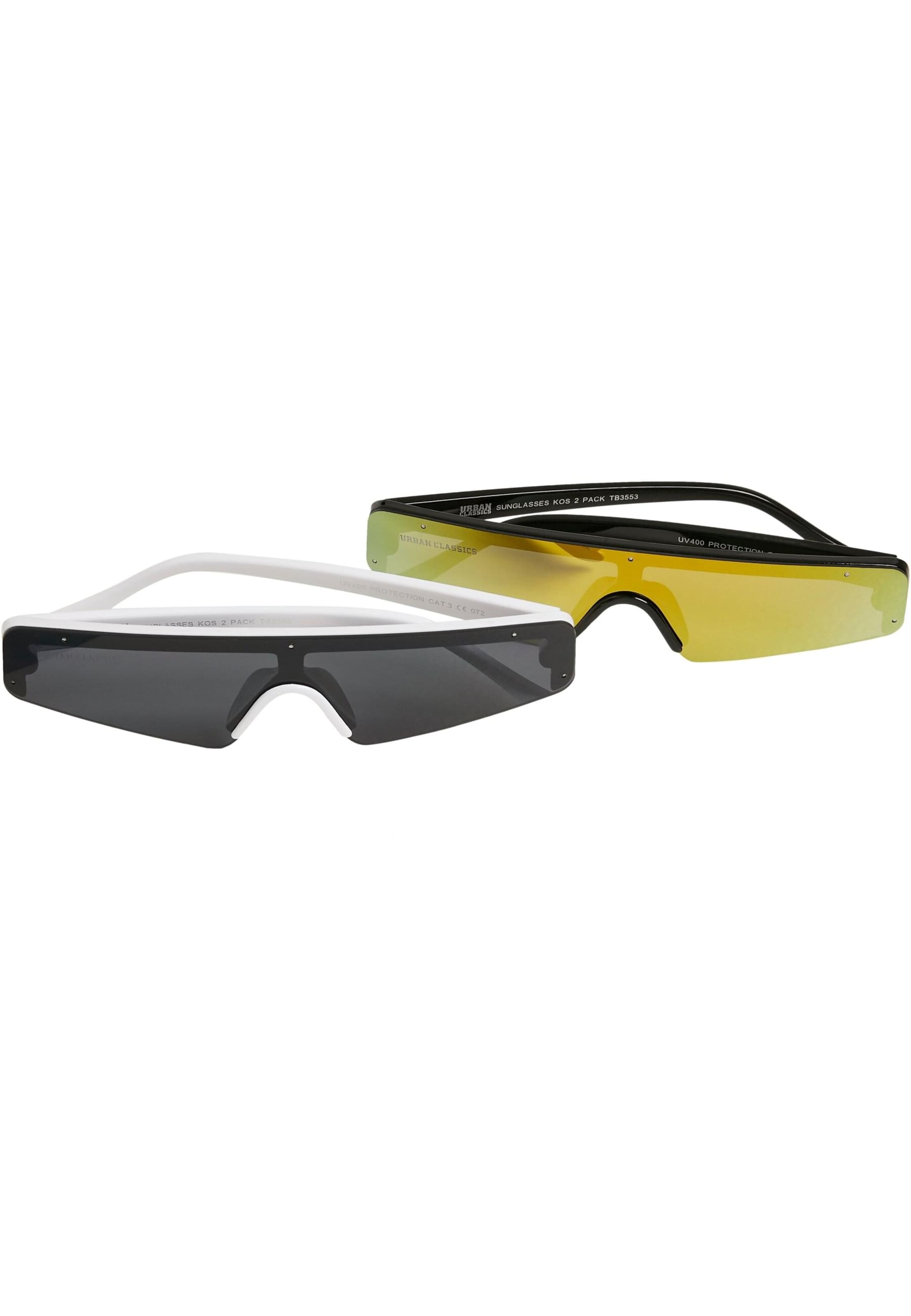 Urban Classics Sunglasses 'Kos' in Yellow: front