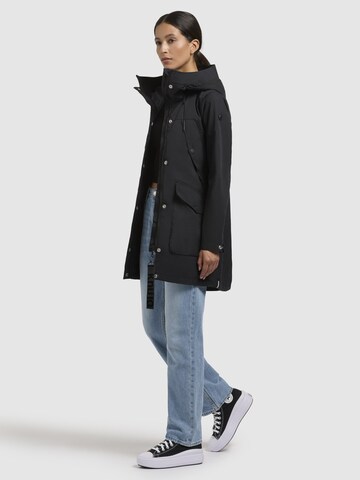 Cappotto di mezza stagione 'Venga' di khujo in nero