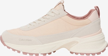 Calvin Klein - Sapatilhas baixas em rosa: frente