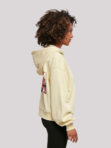 F4NT4STIC Sweatshirt 'Crab Kanji Japan' in Gelb