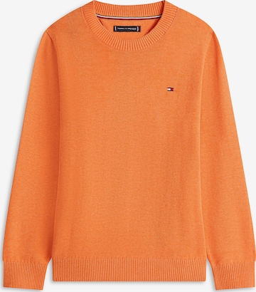 Pull-over 'Essential' TOMMY HILFIGER en orange : devant