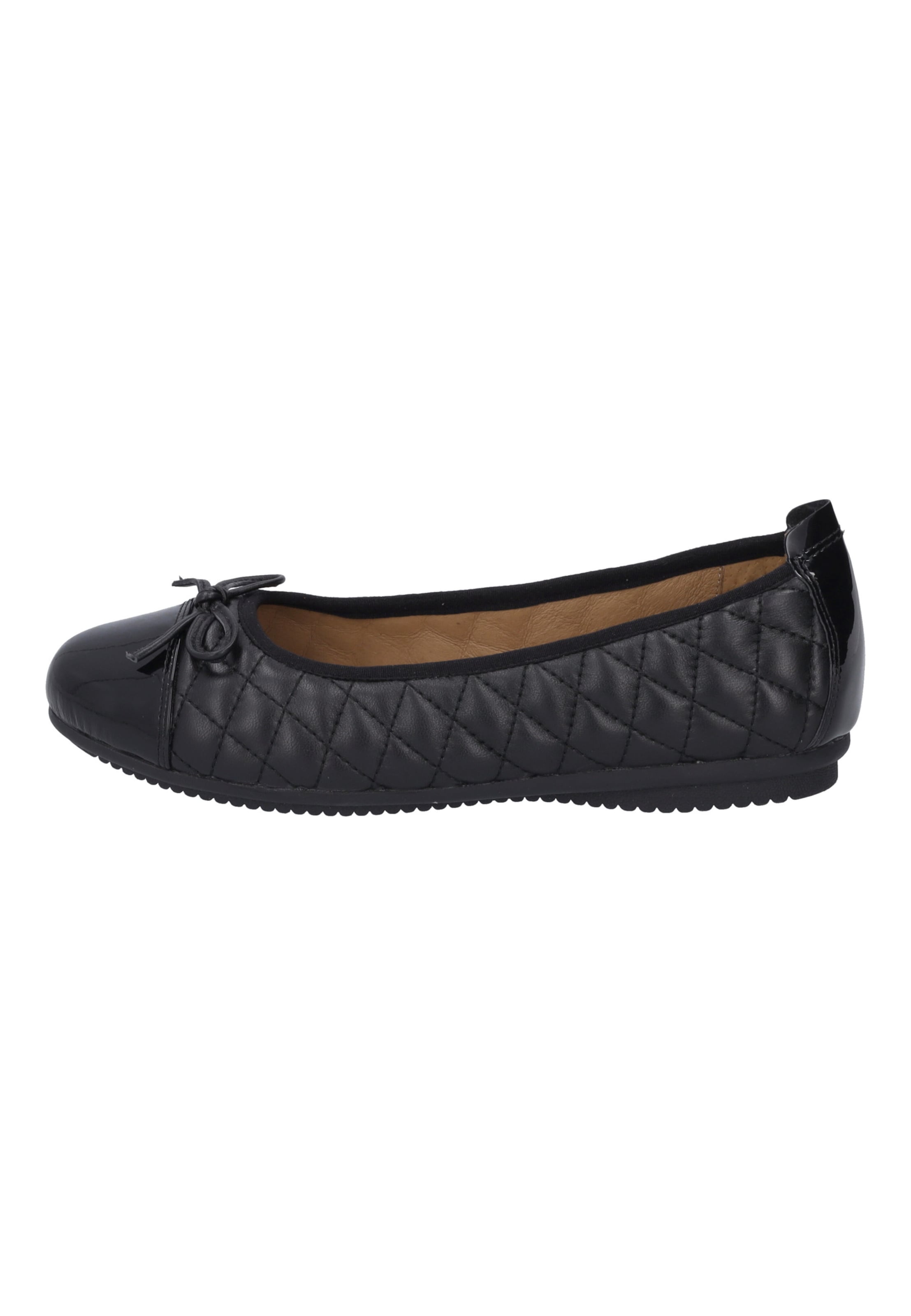 JOSEF SEIBEL Ballerina 'Pippa 76' in Black: front