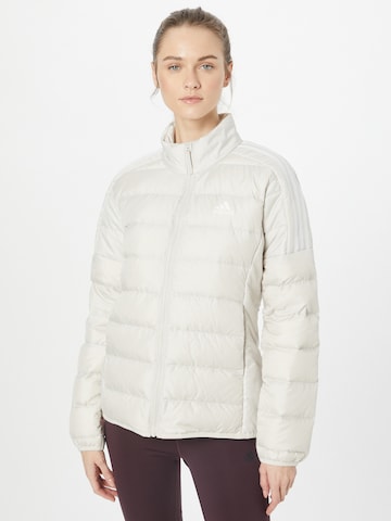 Veste outdoor 'Essentials Down' ADIDAS SPORTSWEAR en beige : devant