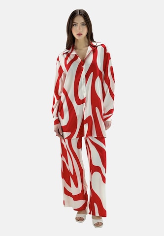 Regular Tenue d'intérieur Elara en rouge : devant