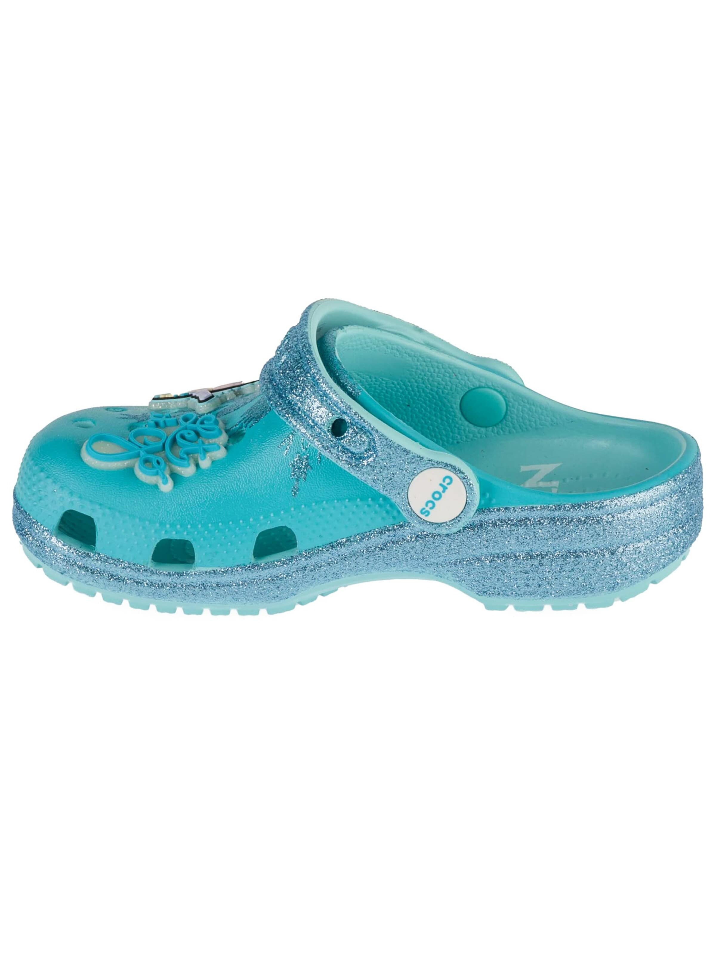 Crocs Sandal 'Crocs Classic Frozen Elsa Clog Kids' in Blue