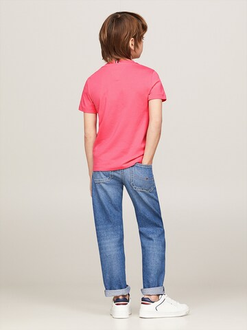 TOMMY HILFIGER Shirts 'ESSENTIAL' i pink