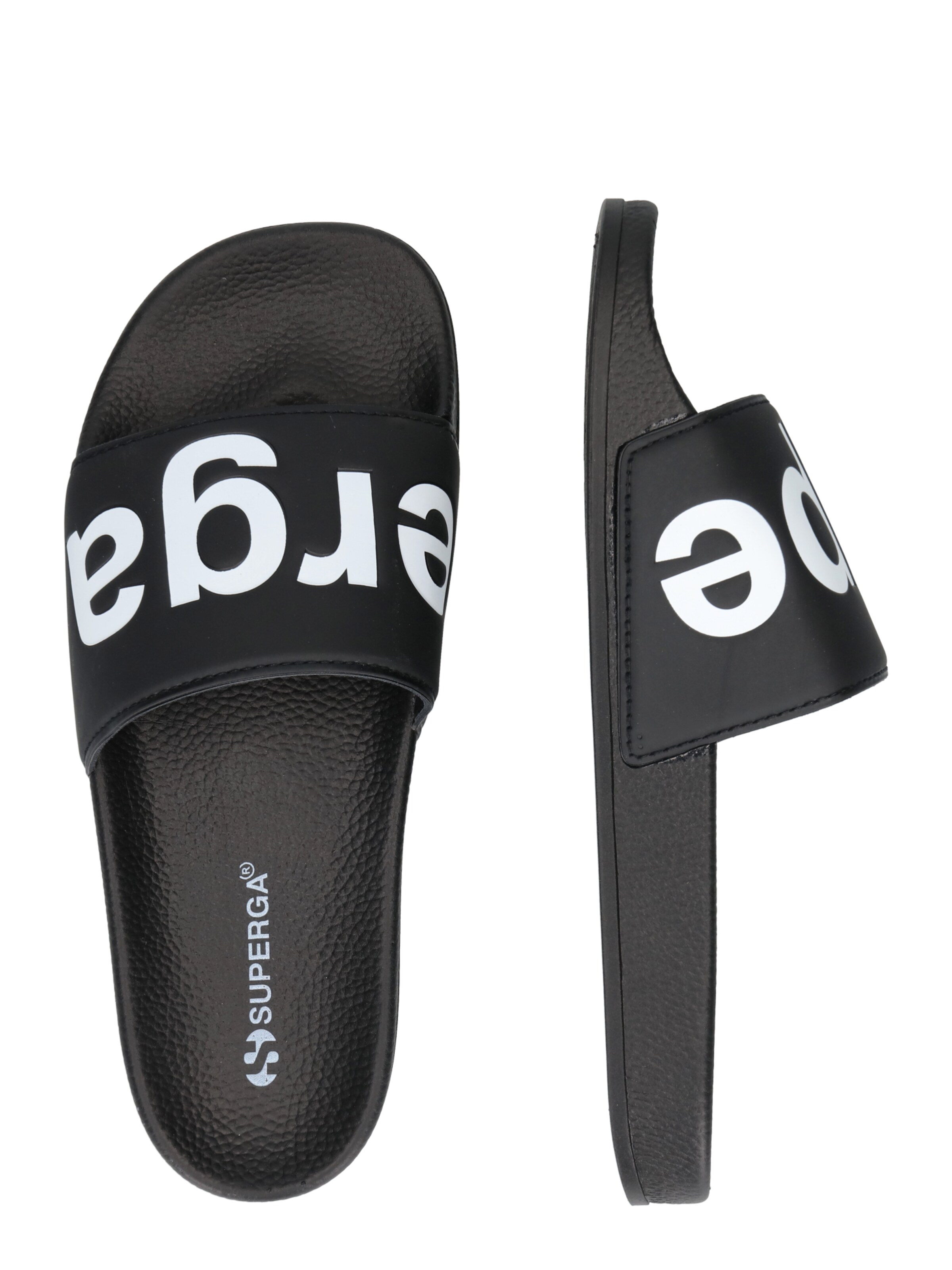 Frauen Pantoletten SUPERGA Pantolette in Schwarz - OT39836 Frauen Pantoletten SUPERGA Pantolette in Schwarz - OT39836