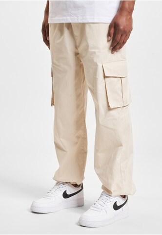 Loosefit Pantaloni cargo 'Jumpa' di DEF in beige: frontale