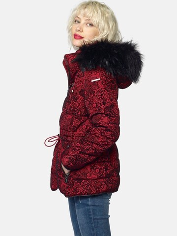 Veste d’hiver KOROSHI en rouge