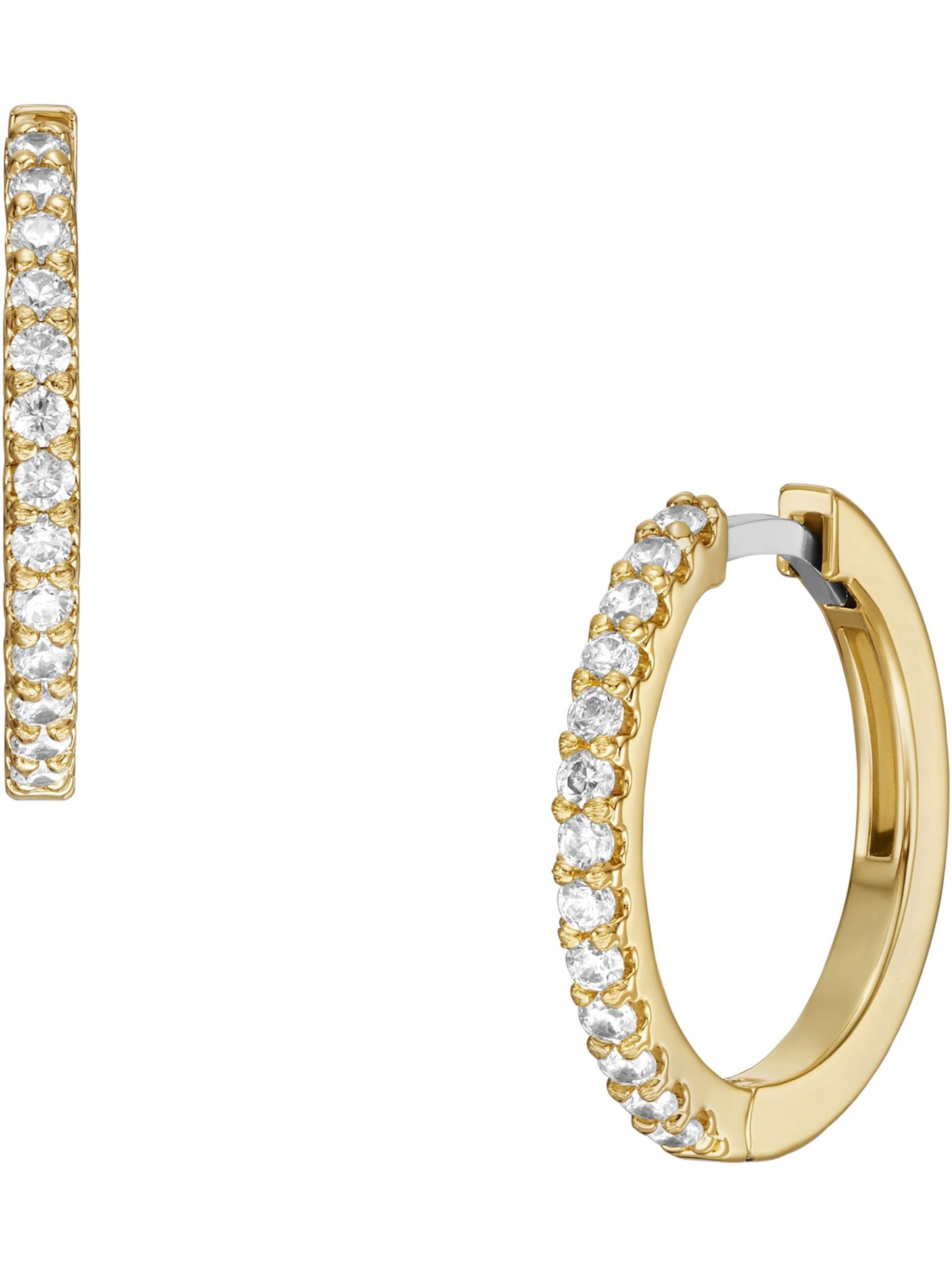 Boucles d'oreilles FOSSIL en or