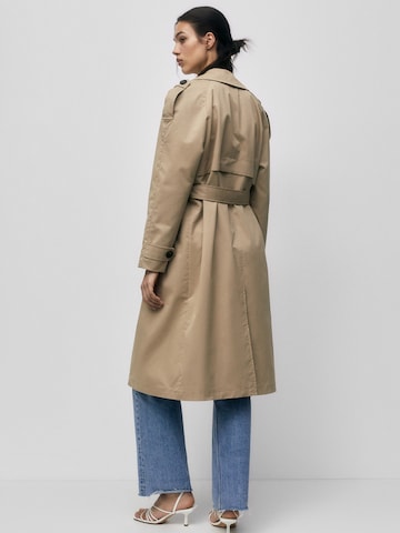 Manteau mi-saison Pull&Bear en beige