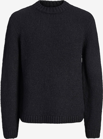JACK & JONES Svetr 'JORSALAMANCO' – černá: přední strana