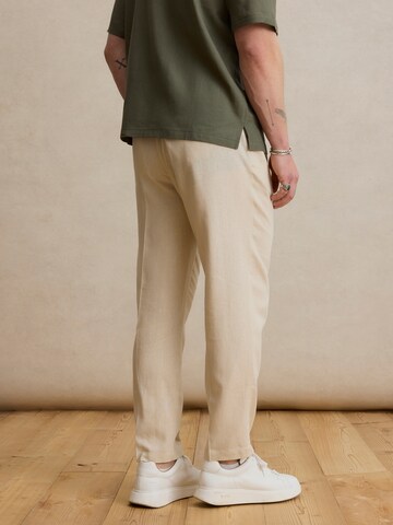 DAN FOX APPAREL - regular Pantalón de pinzas 'Kadir' en beige