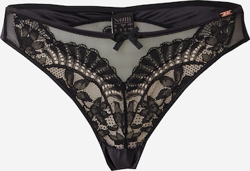 Hunkemöller String 'Jamie' in Black: front