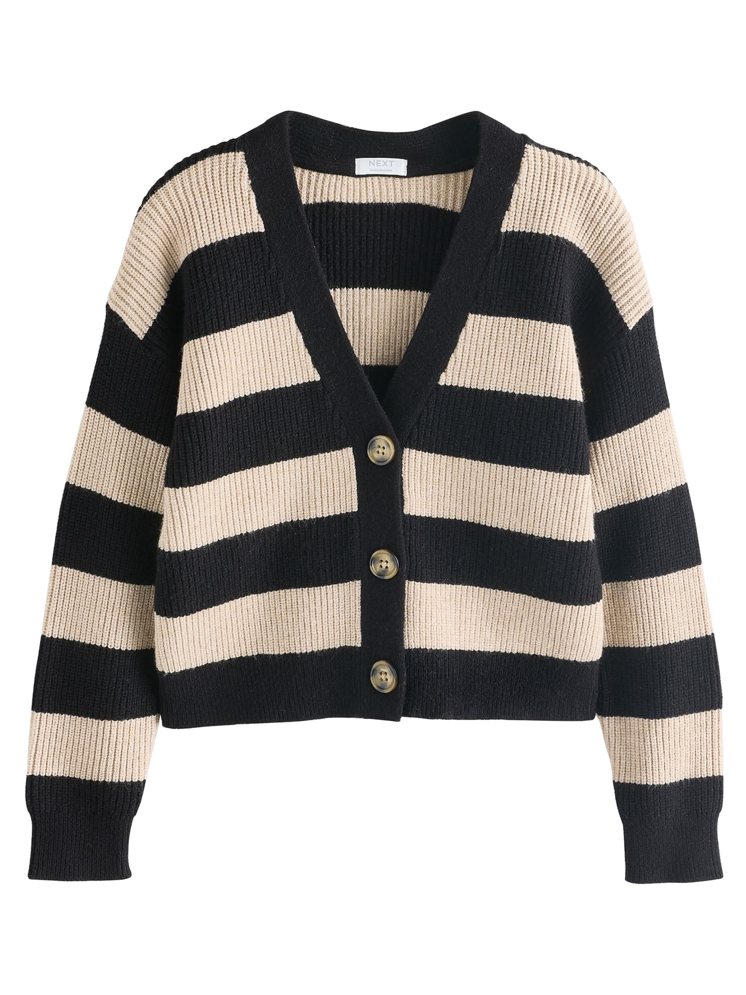 Next Kampsun, värv must: eest vaates