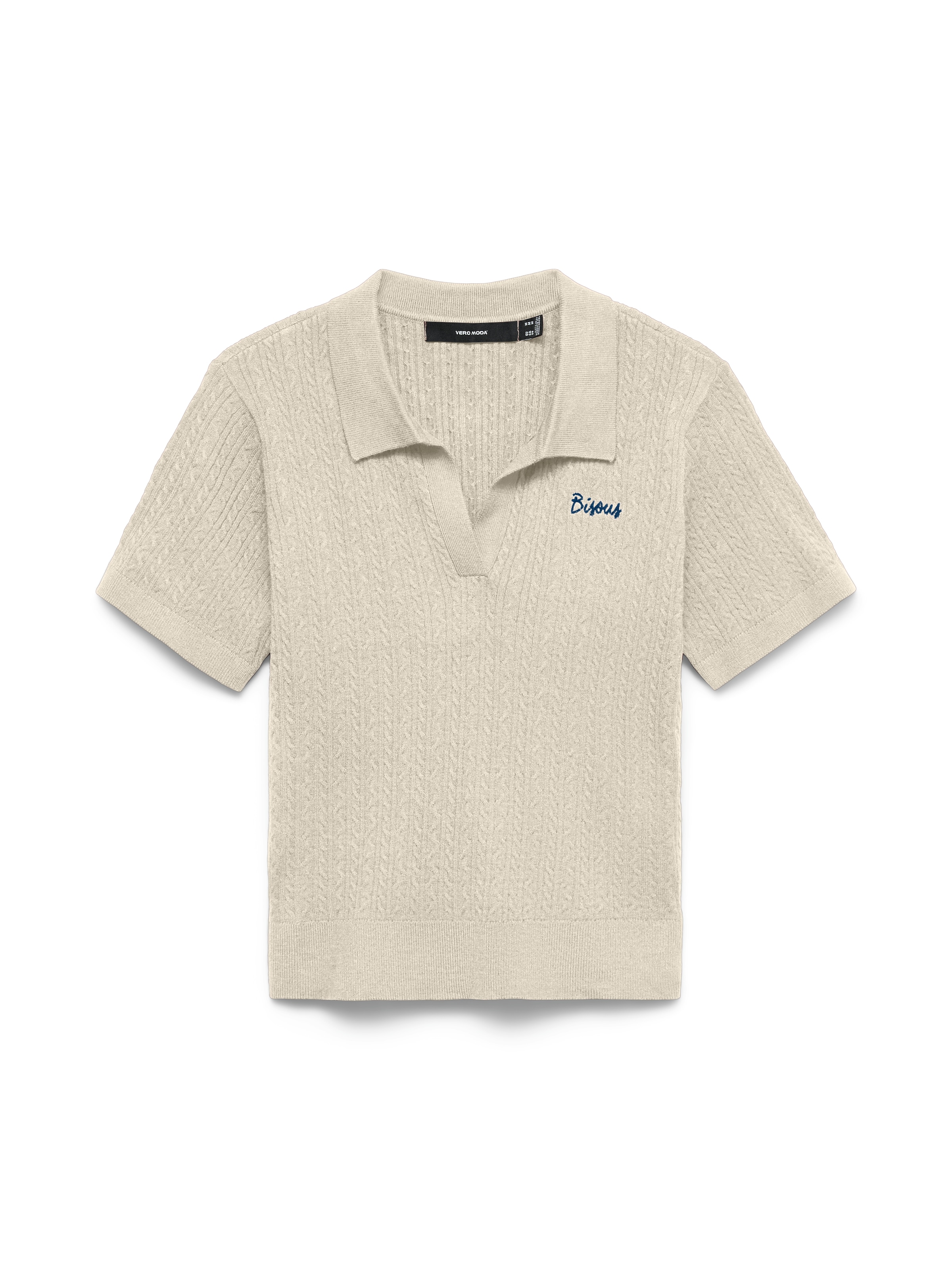 VERO MODA Sweater in Beige: front