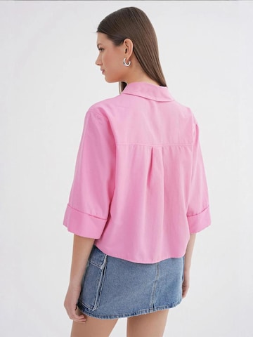 MixRay Bluse in Pink