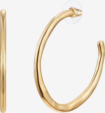 Yokoamii Earrings in Gold: front