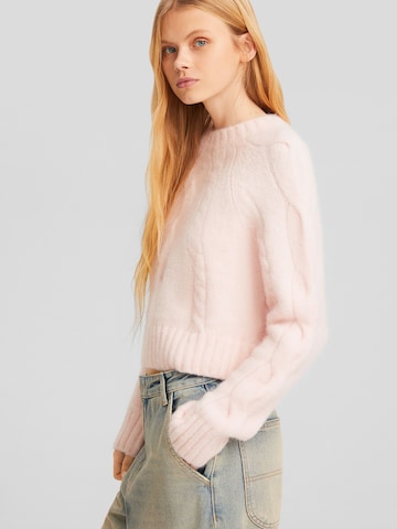 Bershka Пуловер в розово