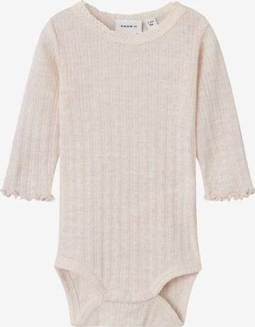 NAME IT - Pijama entero/body en rosa: frente