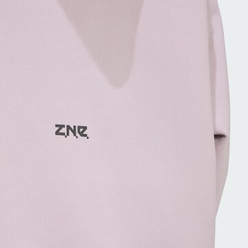 ADIDAS SPORTSWEAR Athletic Sweatshirt 'Z.N.E.' in Purple