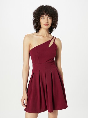 WAL G. Dress 'JOE' in Red: front