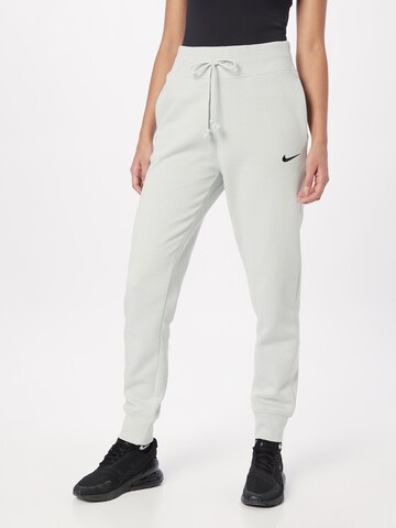 Nike Sportswear Tapered Pants in Grey: front