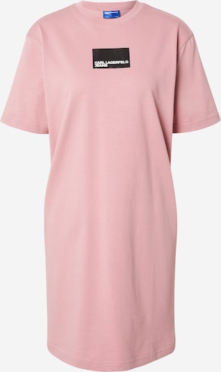 KARL LAGERFELD JEANS Šaty - starorůžová / černá / bílá, Produkt