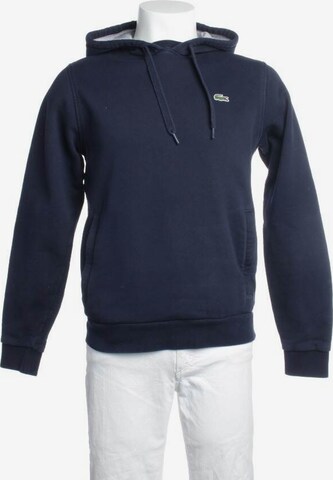 LACOSTE Sweatshirt & Zip-Up Hoodie in S in Blue: front