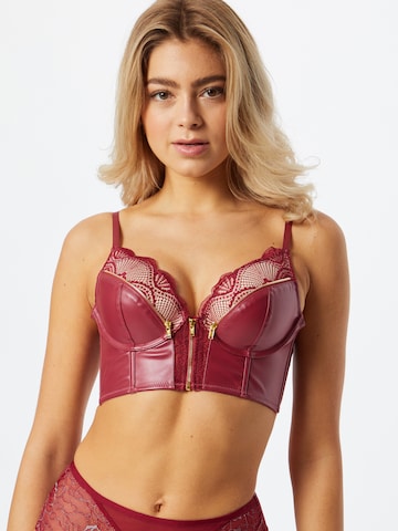 Hunkemöller Regular BH 'Talia' in Rood: voorkant