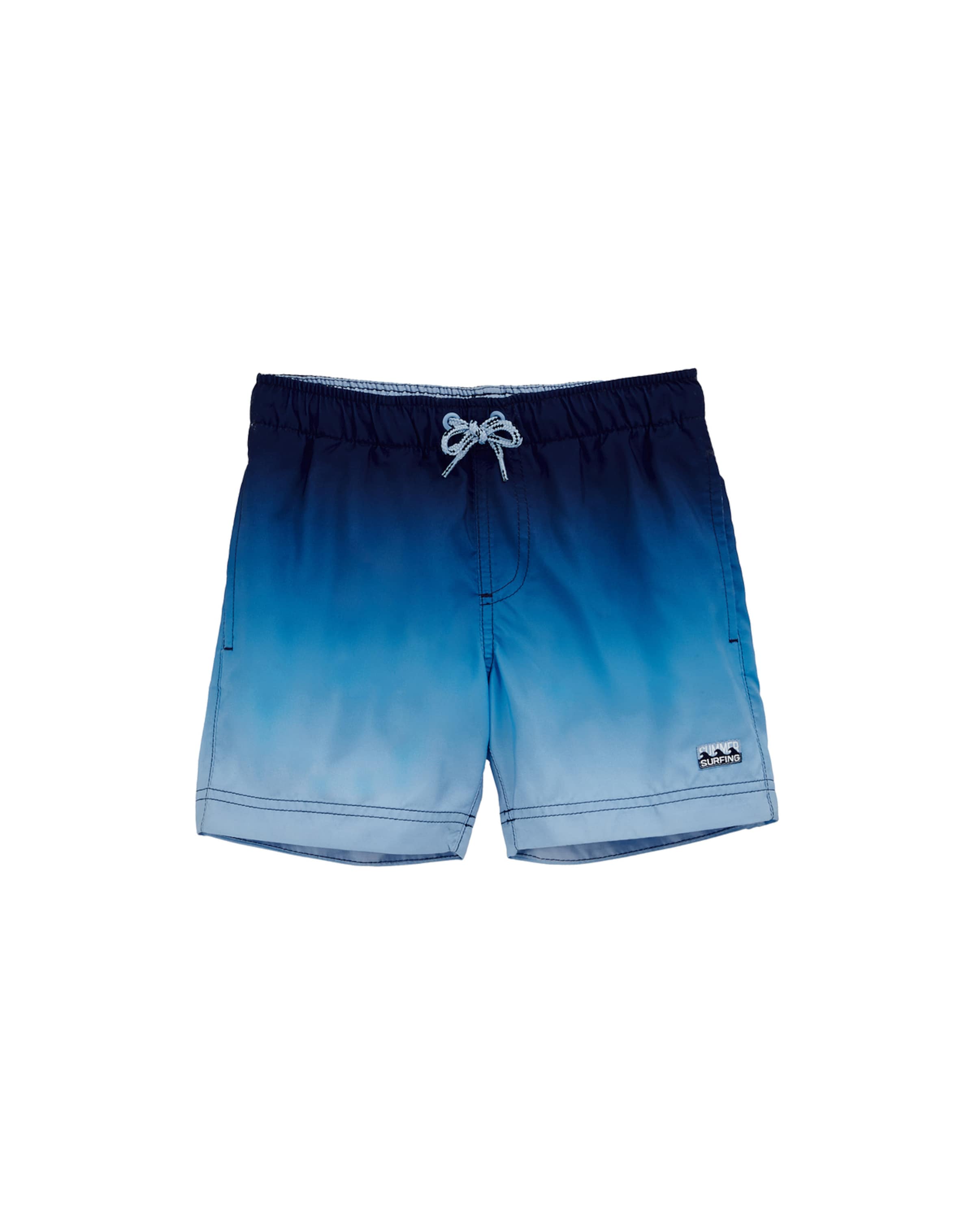 WE Fashion Plavecké šortky – modrá: přední strana