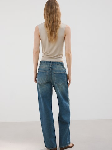 MANGO Wide leg Jeans 'Dulce' in Blue
