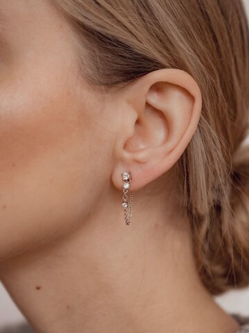 Hey Happiness Ohrringe 'Stardust' in Silber