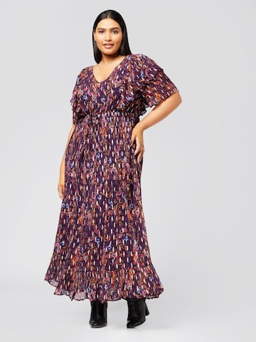 Robe Guido Maria Kretschmer Curvy en mélange de couleurs : devant