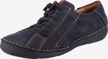 JOSEF SEIBEL Lace-Up Shoes 'Fergey' in Blue: front