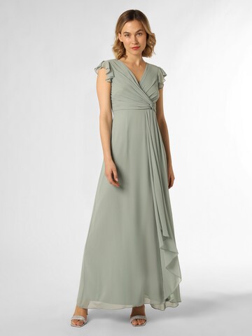 Marie Lund Abendkleid in Grün: Vorderseite