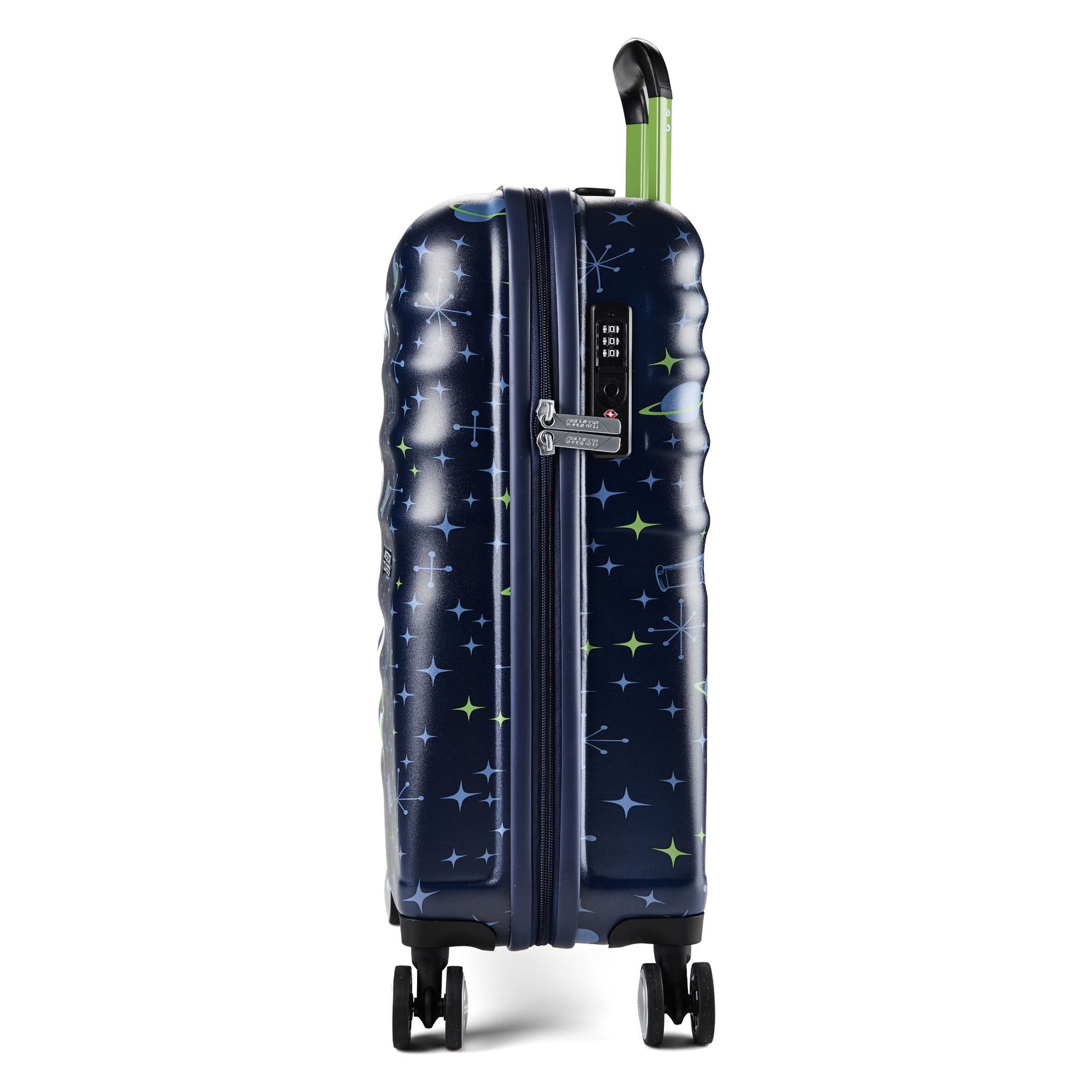 American Tourister Trolley 'Wavebreaker' in Blau