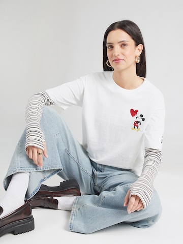 GAP Μπλουζάκι 'Disney' σε λευκό: μπροστά